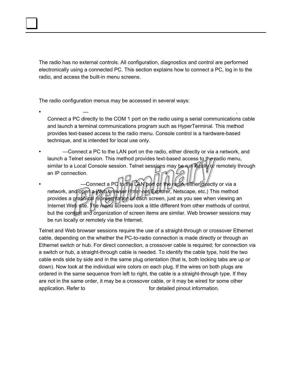 Accessing the menu system, Methods of control | GE GFK-2489 User Manual | Page 37 / 184