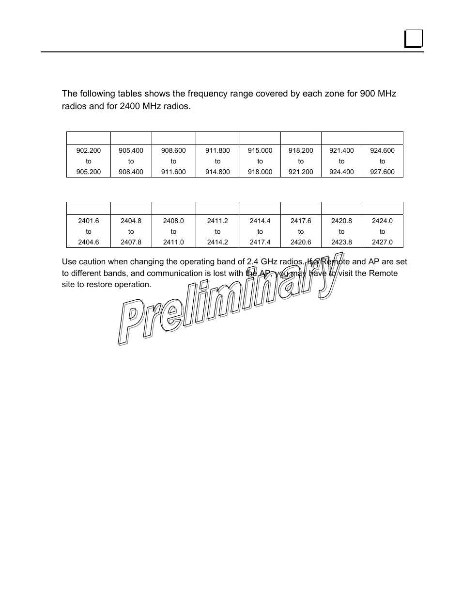 Frequency zones | GE GFK-2489 User Manual | Page 54 / 184
