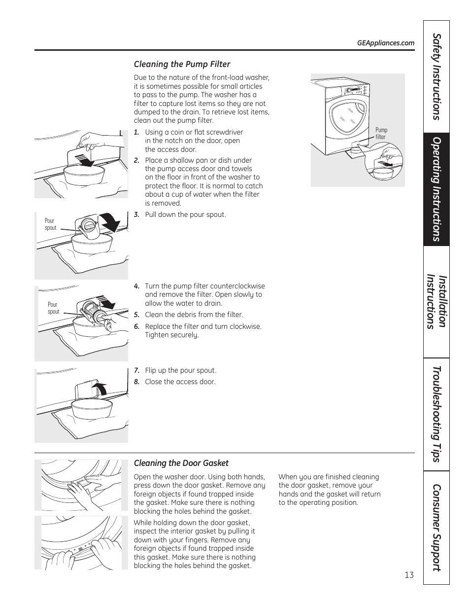 GE WBVH5300 User Manual | Page 13 / 52