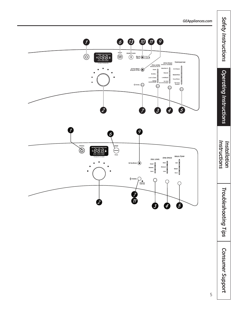 GE WBVH5300 User Manual | Page 5 / 52