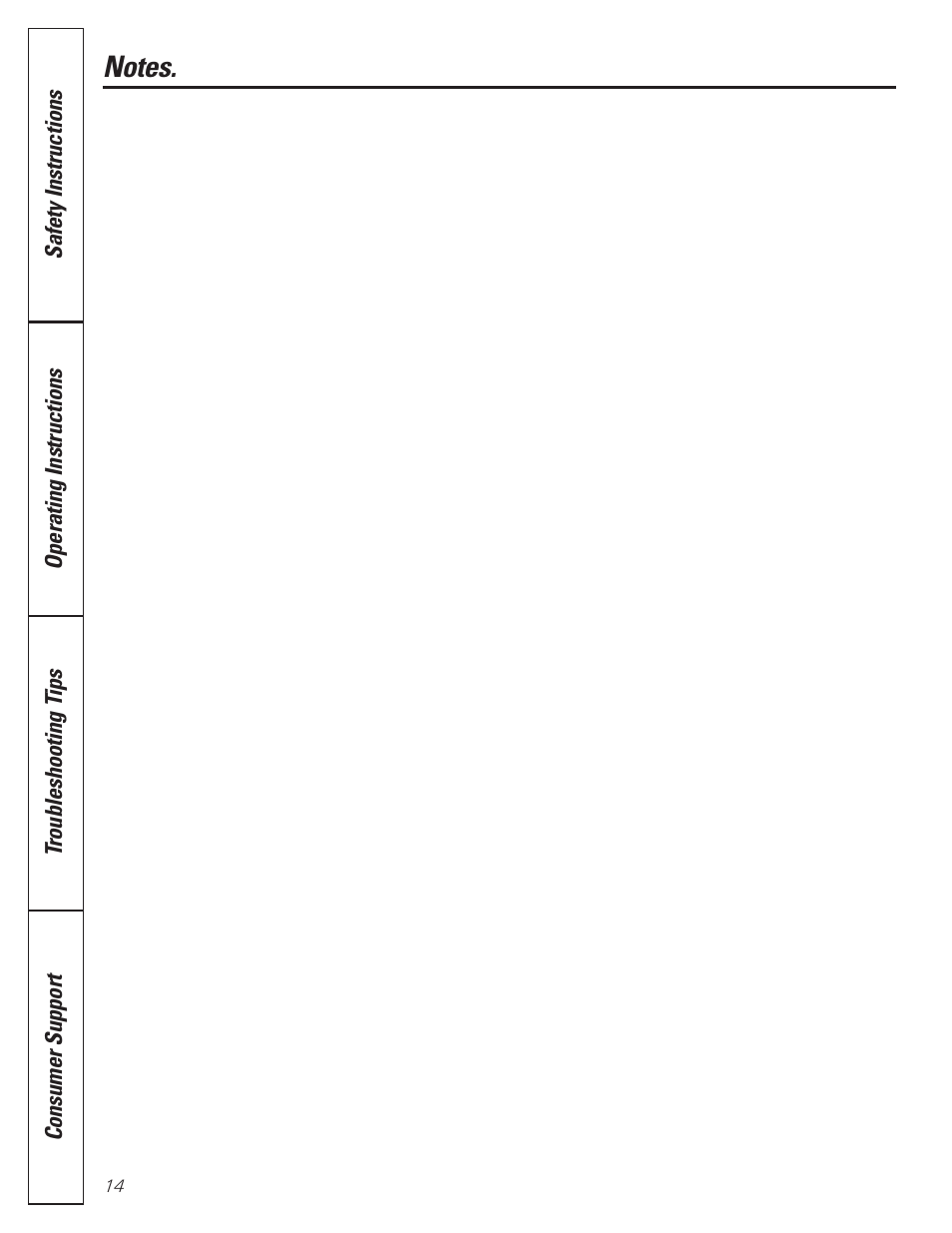 GE DBLR333  EN User Manual | Page 14 / 16