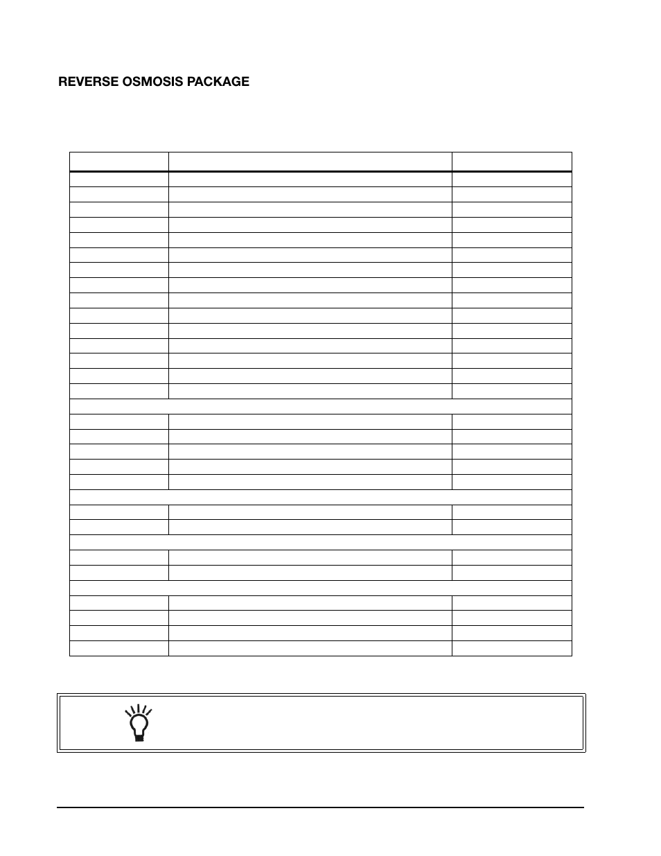 Reverse osmosis package | GE Merlin User Manual | Page 4 / 28