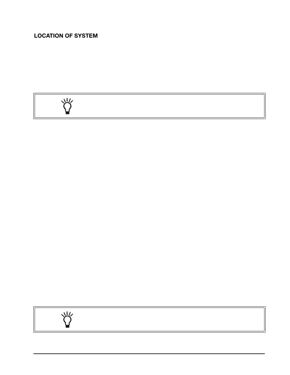 Location of system | GE Merlin User Manual | Page 5 / 28