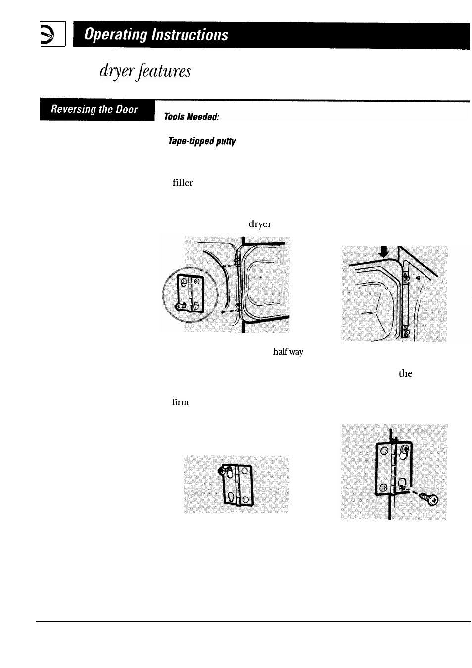 Other your model has | GE DBLR453ET User Manual | Page 10 / 24