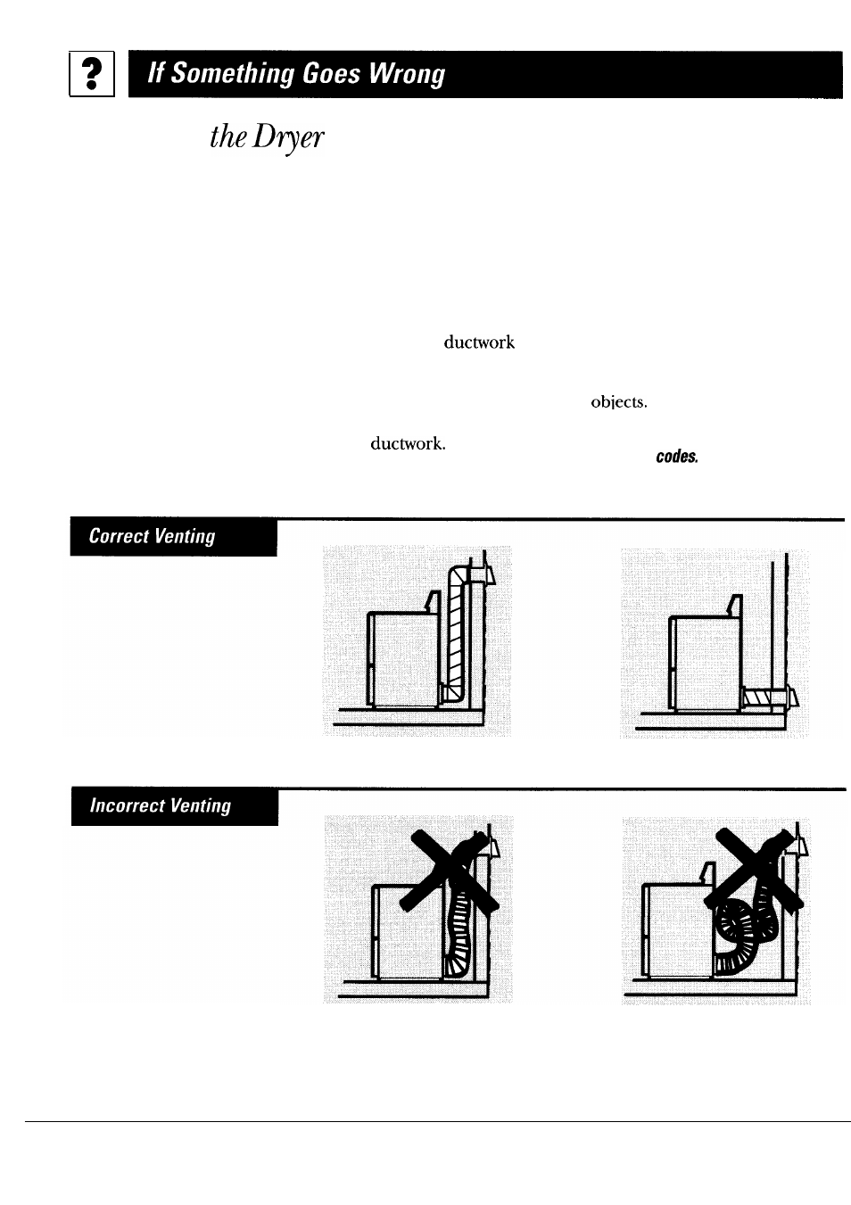 Venting | GE DBLR453ET User Manual | Page 18 / 24