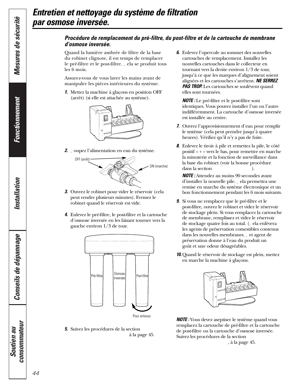 GE PNRQ20FRI User Manual | Page 44 / 84