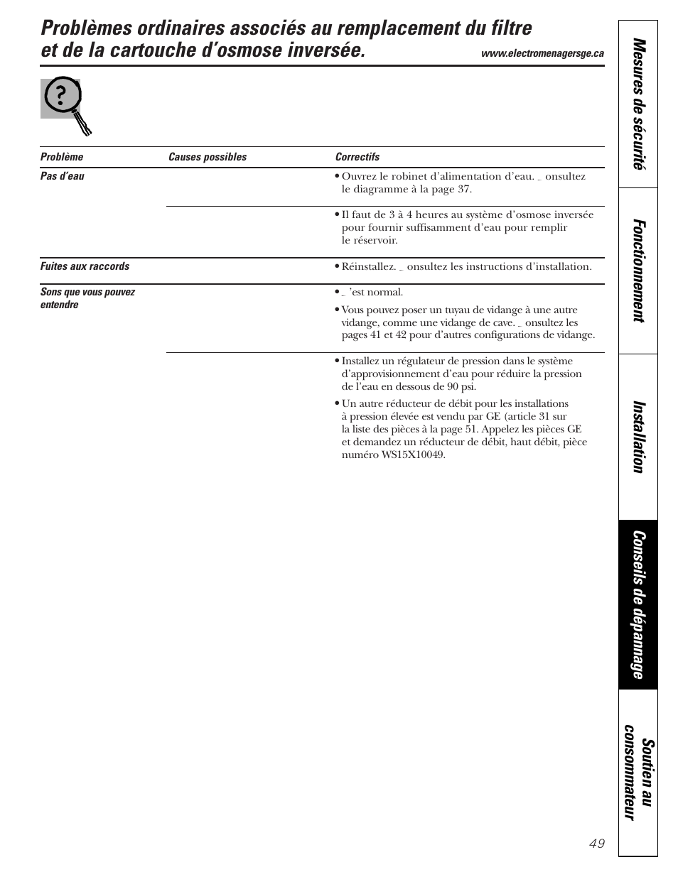 GE PNRQ20FRI User Manual | Page 49 / 84