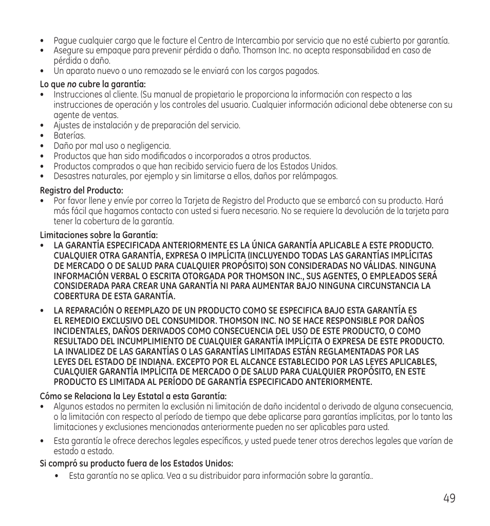 GE 28118 User Manual | Page 101 / 104