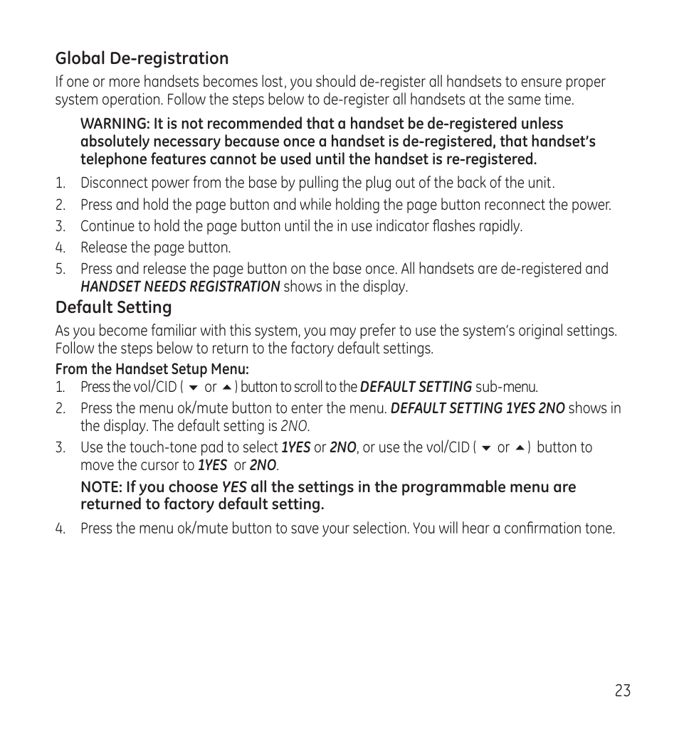 GE 28118 User Manual | Page 23 / 104