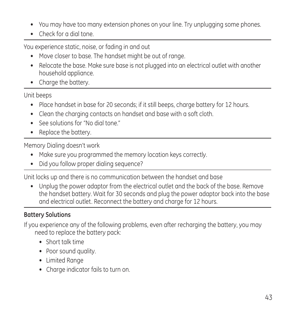 GE 28118 User Manual | Page 43 / 104