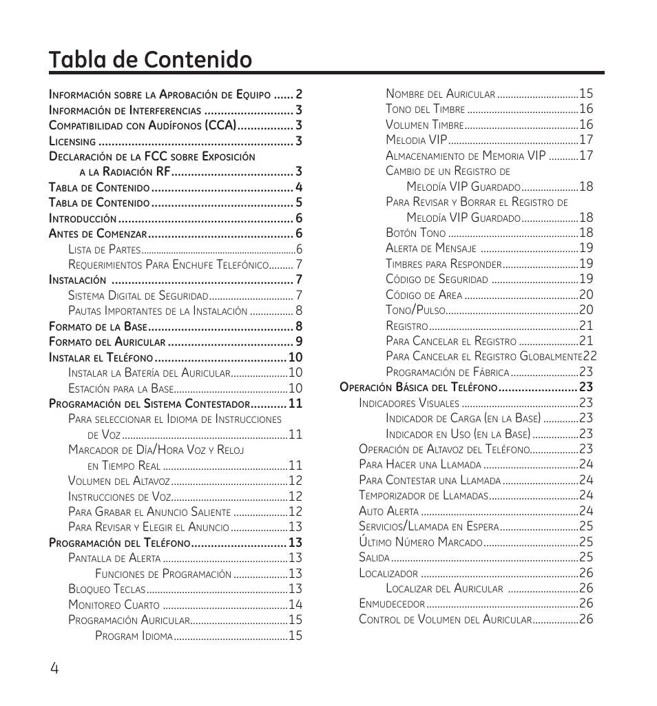 GE 28118 User Manual | Page 56 / 104