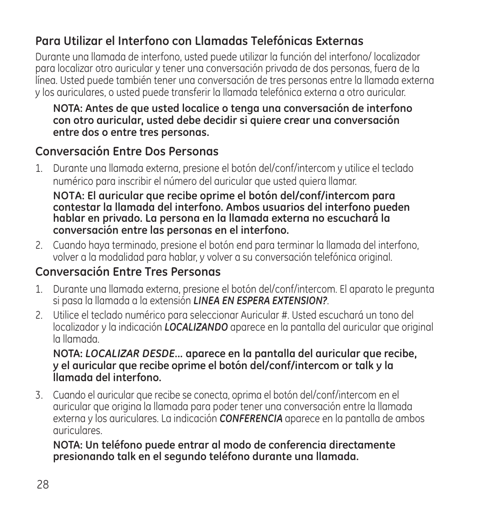 GE 28118 User Manual | Page 80 / 104