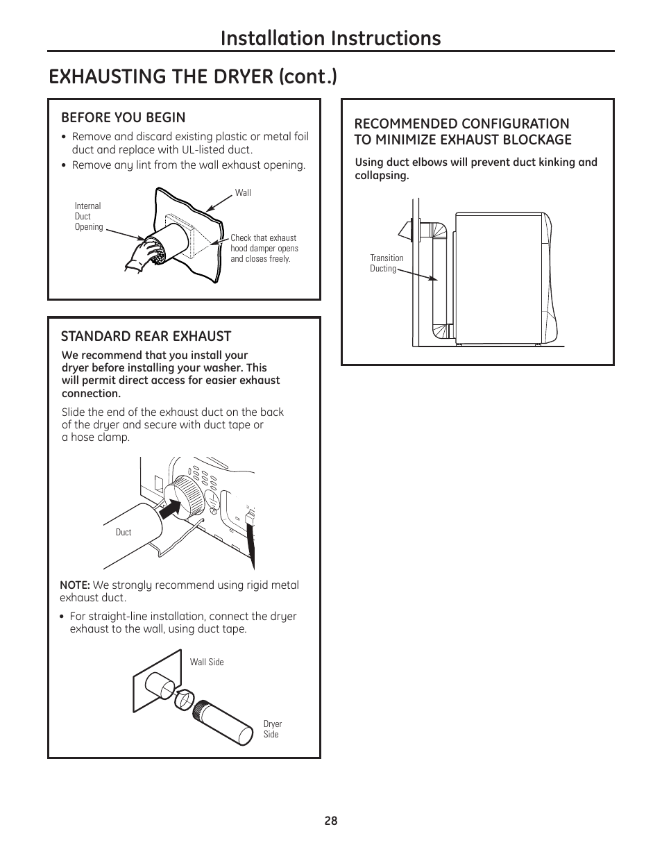GE PFMN445 User Manual | Page 28 / 156