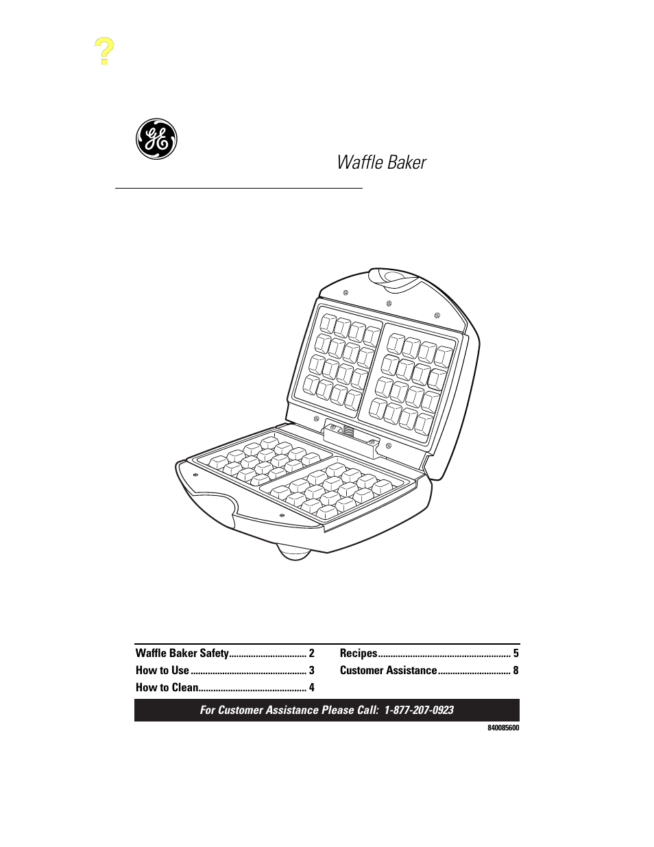 GE 840085600 User Manual | 16 pages