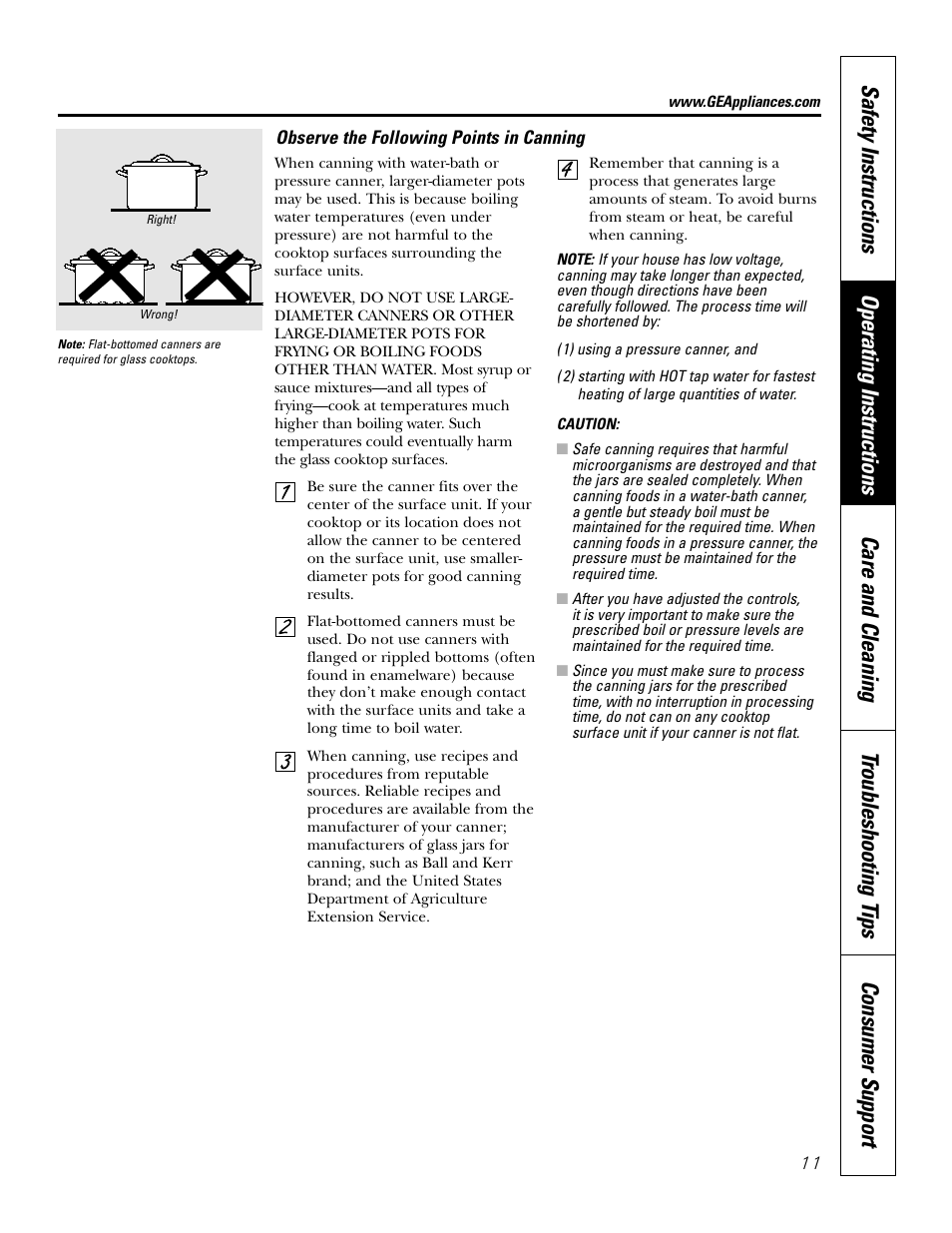 GE Profile JP938 User Manual | Page 11 / 40