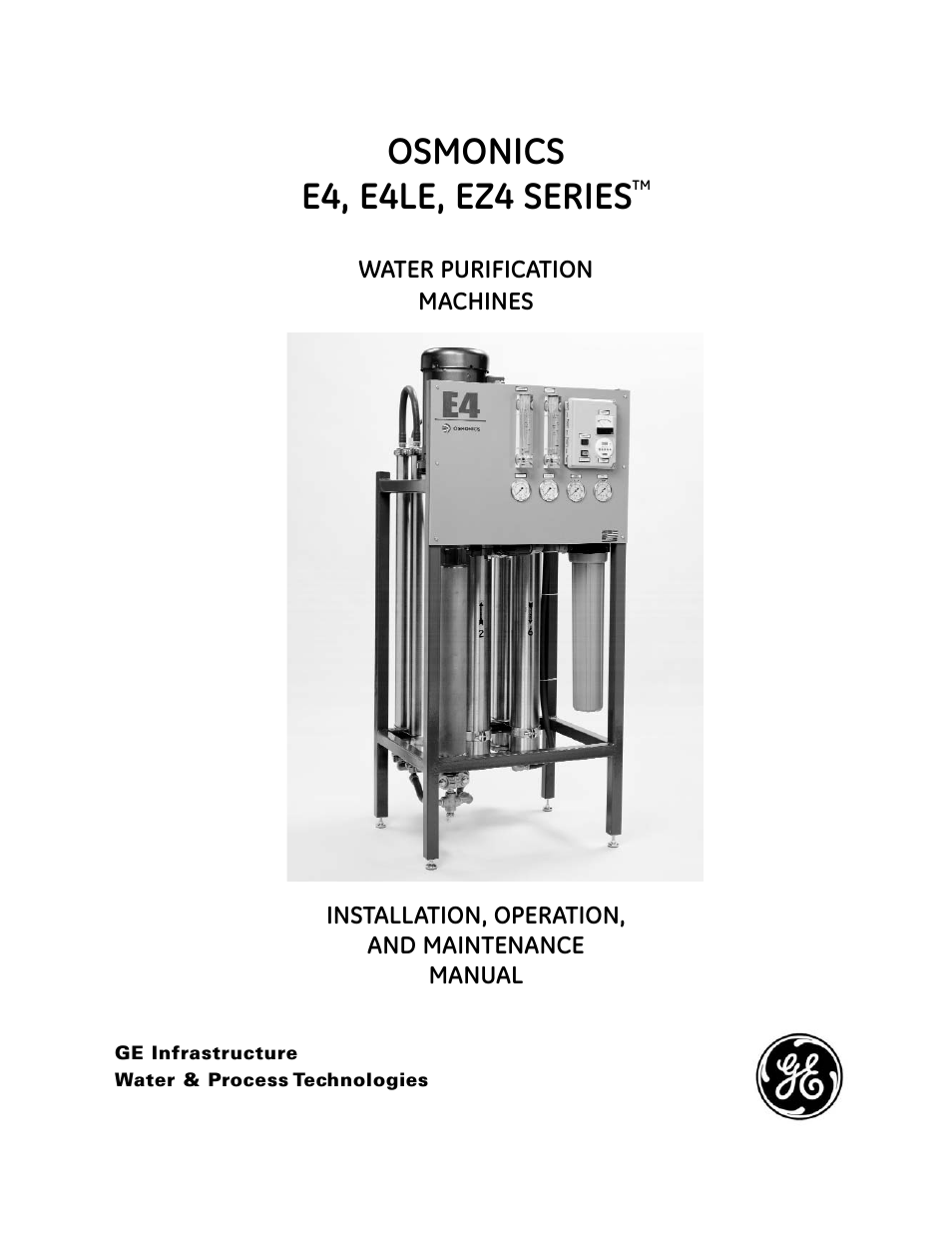 GE E4LE User Manual | 33 pages