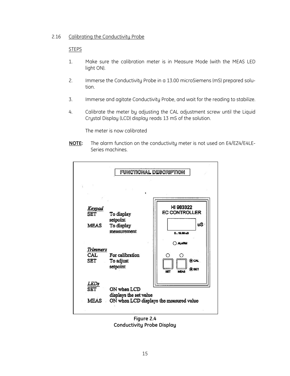 GE E4LE User Manual | Page 20 / 33