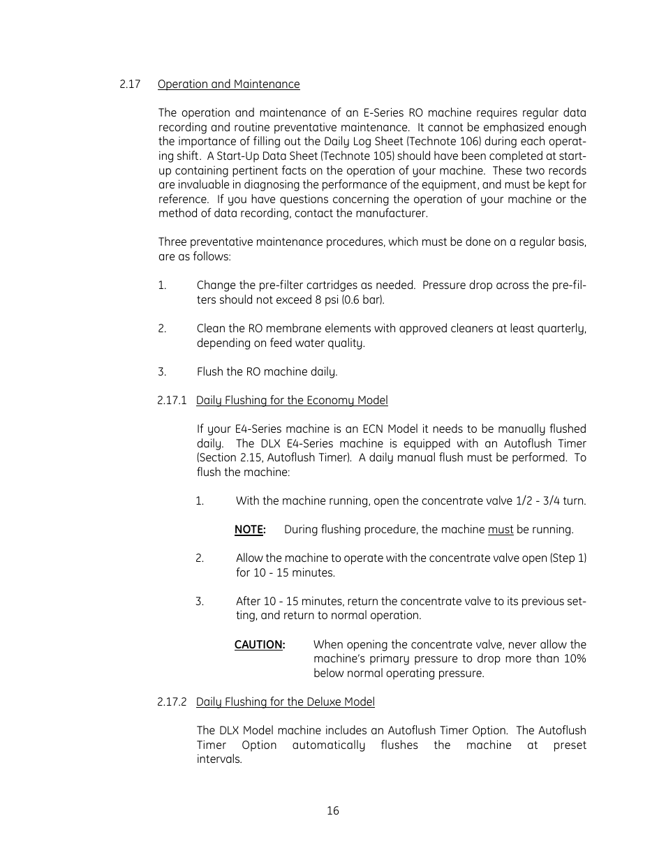 GE E4LE User Manual | Page 21 / 33