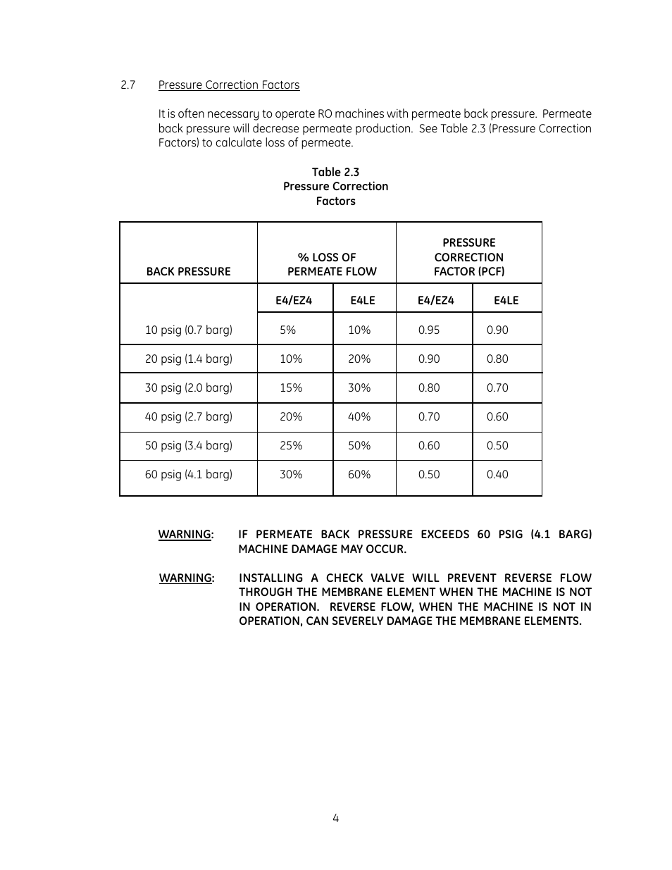 GE E4LE User Manual | Page 9 / 33