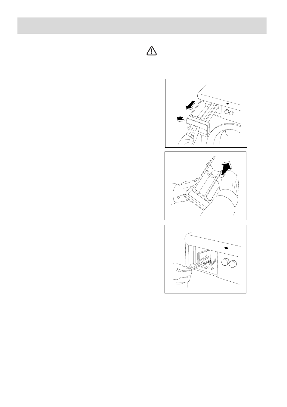 Maintenance, The cabinet, The detergent dispenser | Inside the opening for the detergent dispenser, Cleaning inside the machine, Protecting the machine against freezing, Descaling | Electrolux EW 970 C User Manual | Page 38 / 44