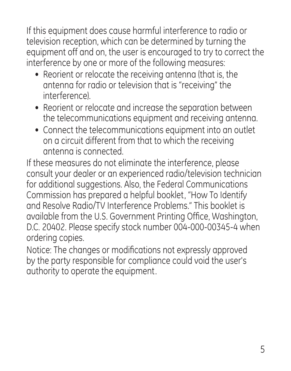 GE 27907 Series User Manual | Page 5 / 94