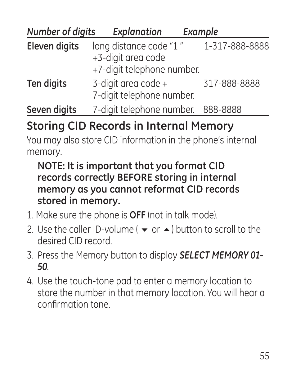 GE 27907 Series User Manual | Page 55 / 94