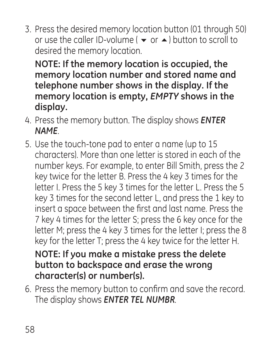 GE 27907 Series User Manual | Page 58 / 94