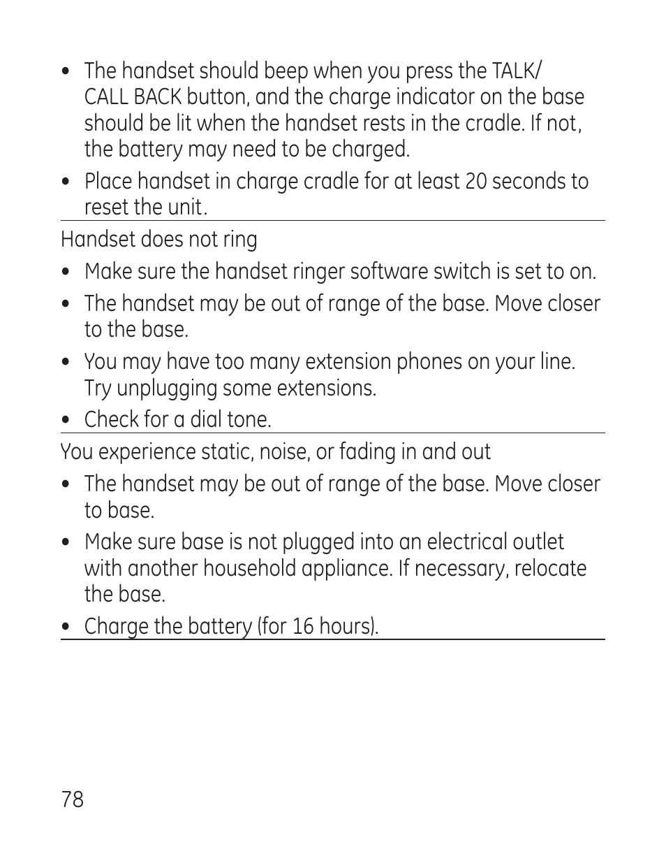 GE 27907 Series User Manual | Page 78 / 94