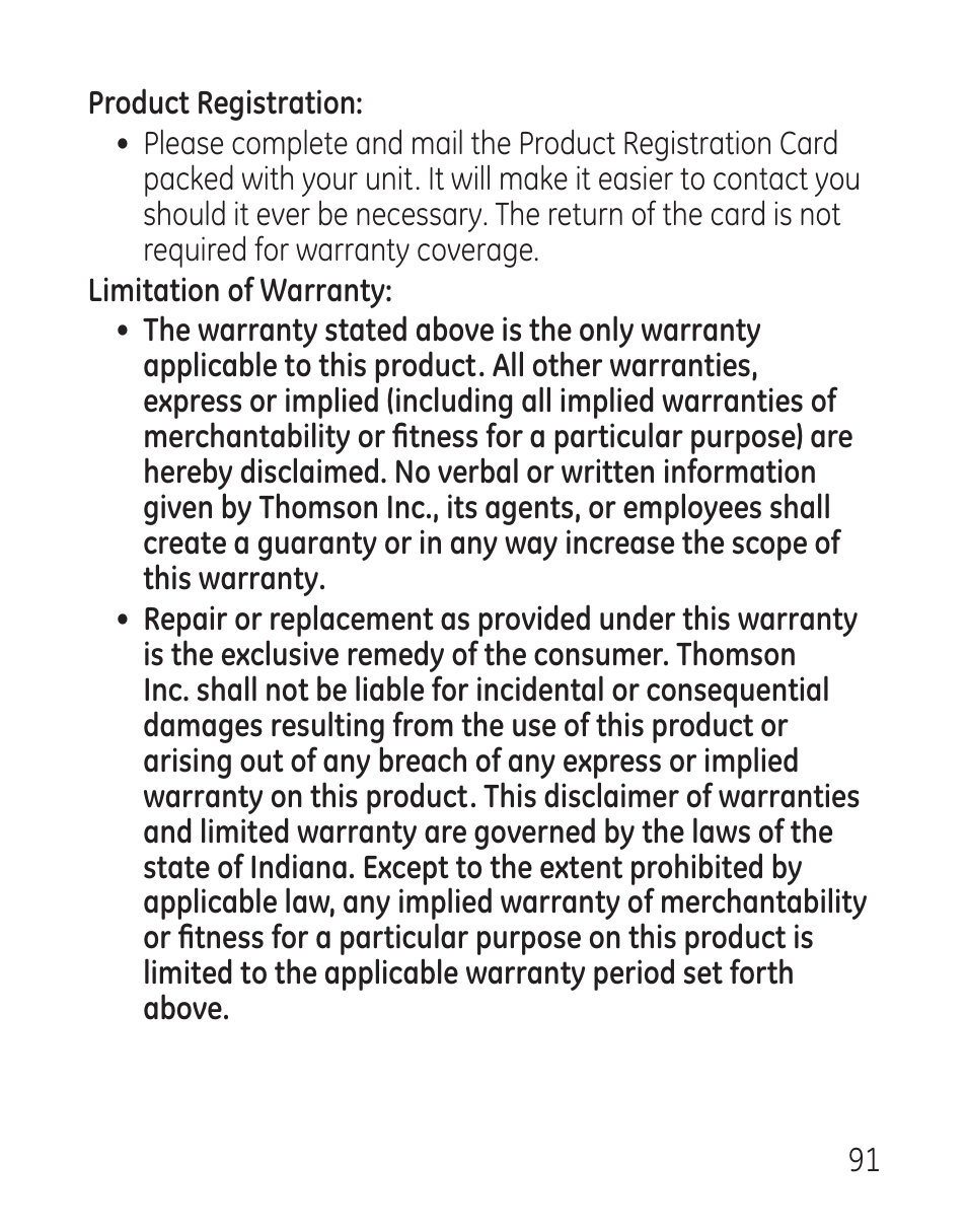 GE 27907 Series User Manual | Page 91 / 94