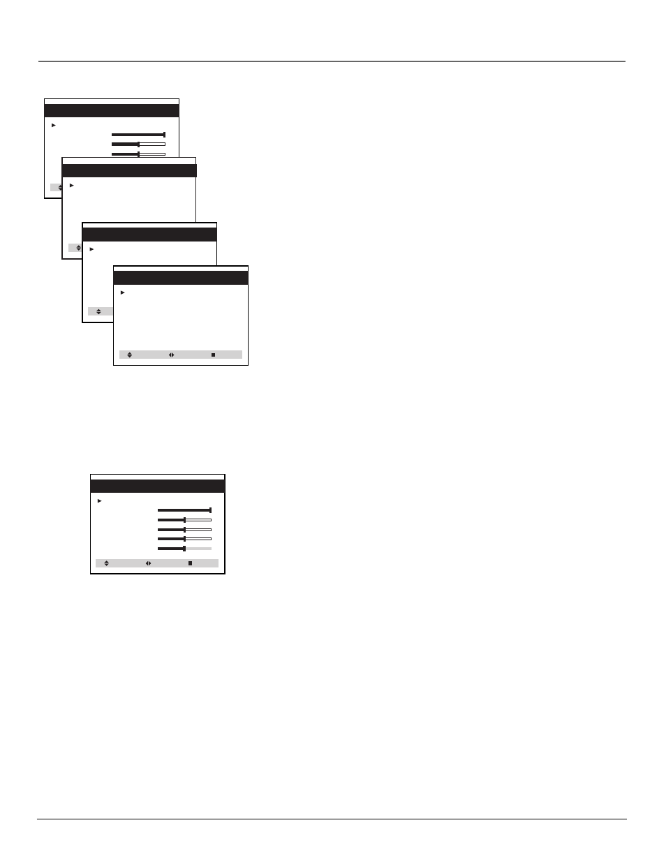 Video menu, Menus & features, Menus and control panels | 16 chapter 2 | GE MG14200 User Manual | Page 18 / 32