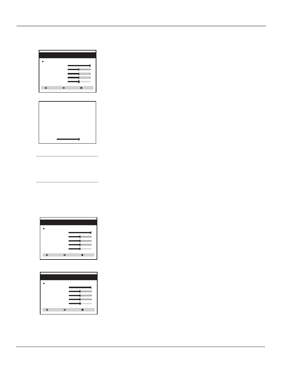 Adjust a video setting, Return video settings to factory preset, Menus & features | Chapter 2 17 | GE MG14200 User Manual | Page 19 / 32