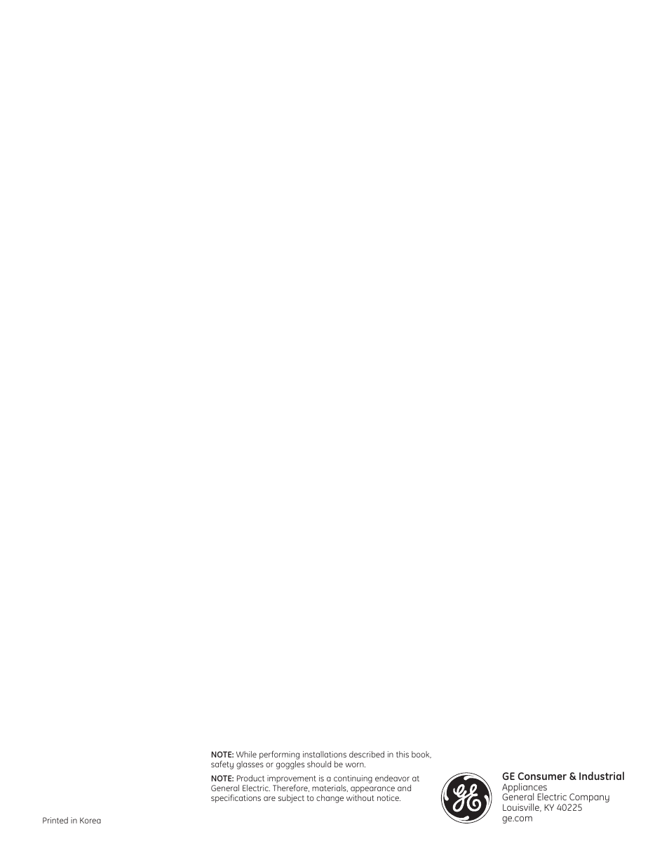 GE Advantium PSB2201 User Manual | Page 16 / 16