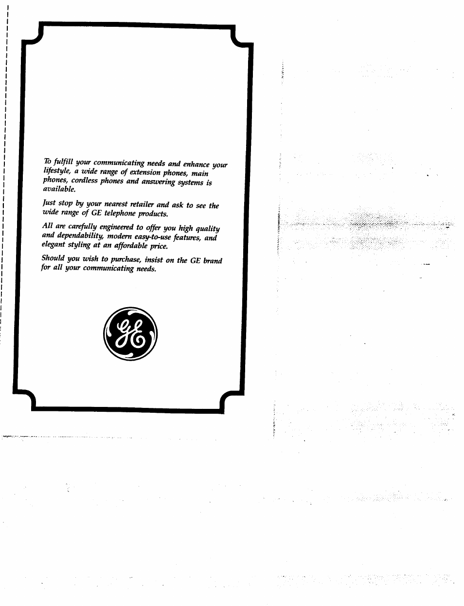 GE 2-9435 User Manual | Page 26 / 29