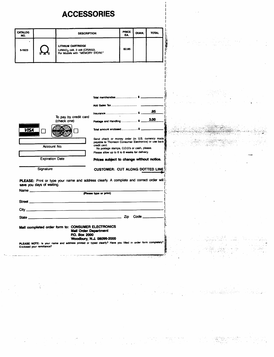 Accessories | GE 2-9435 User Manual | Page 27 / 29