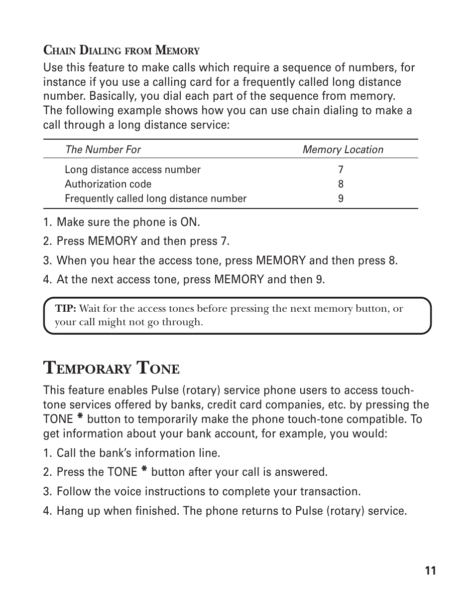 GE 2-9762 User Manual | Page 11 / 20