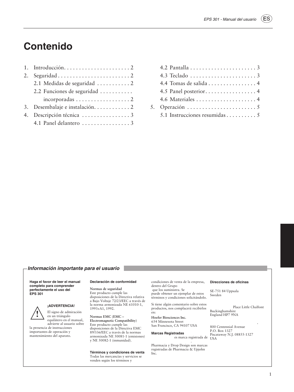 GE ELECTROPHORESIS EPS 301 User Manual | Page 25 / 38