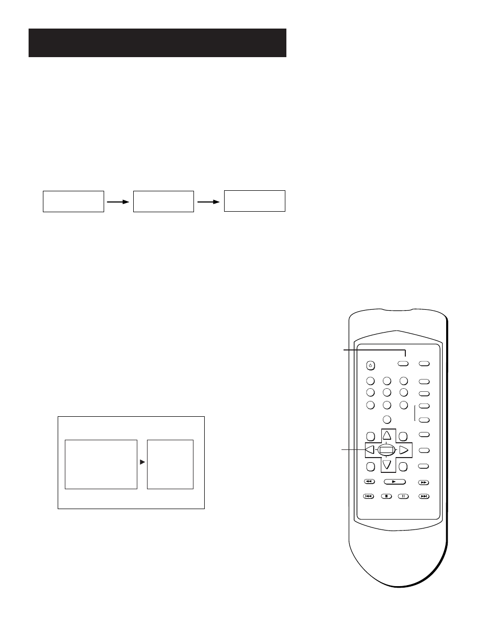 Program playback, Changing the audio channel output, Playing video cds | The program playback menu for an video cd | GE GE1100P User Manual | Page 35 / 56