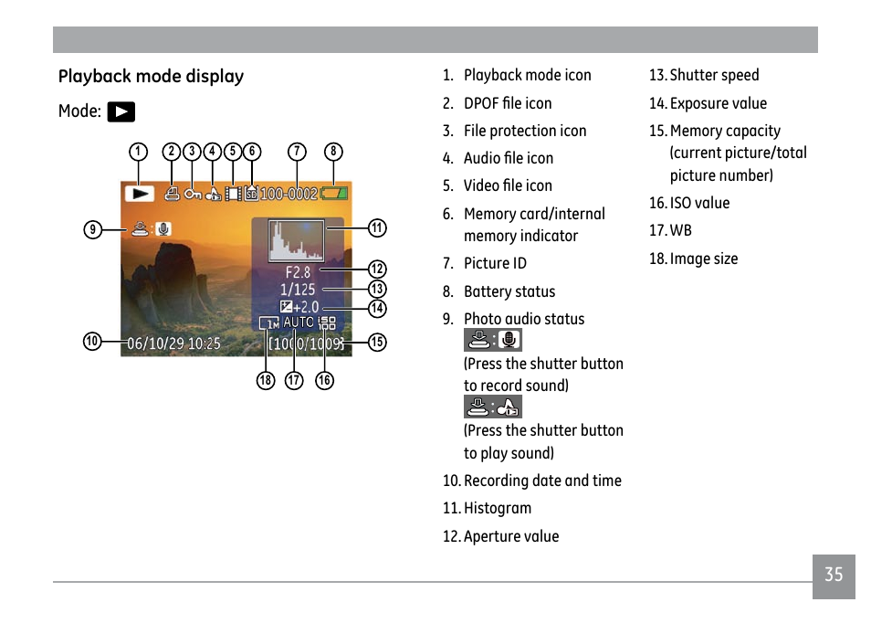 GE A1250 User Manual | Page 39 / 106