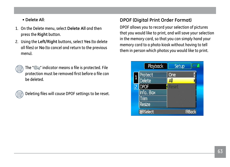 GE A1250 User Manual | Page 67 / 106