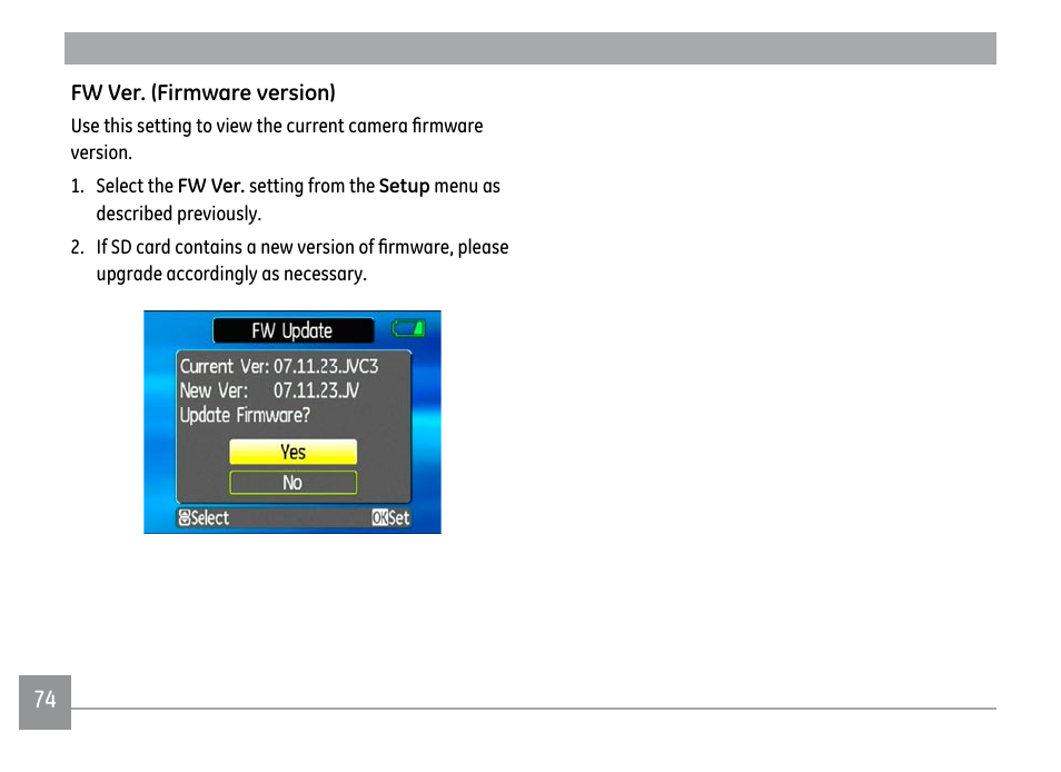 GE A1250 User Manual | Page 78 / 106