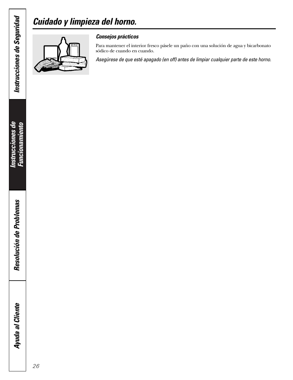 Acero inoxidable, Exterior, Interior | Cuidado y limpieza del horno | GE SPACEMAKER JVM1490 User Manual | Page 62 / 72