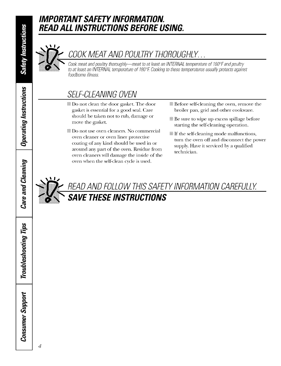 GE J7912-30" User Manual | Page 4 / 32