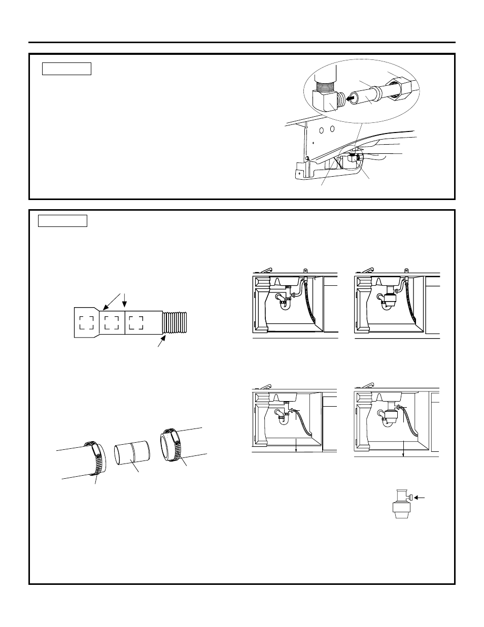 Important, Installation instructions, Step 13 connect water supply | Step 14 connect drain line, Drain line installation | GE PDW8100 User Manual | Page 10 / 12