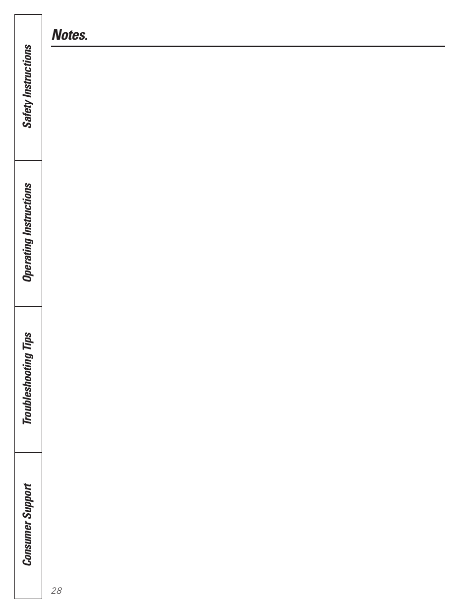 GE MFL38211602 User Manual | Page 28 / 32