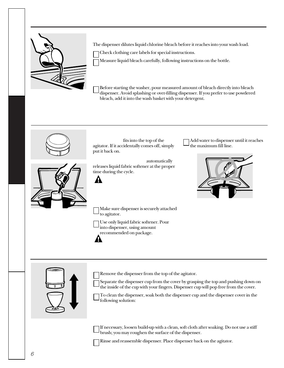Features, About washer features | GE WBSR1060 User Manual | Page 6 / 16