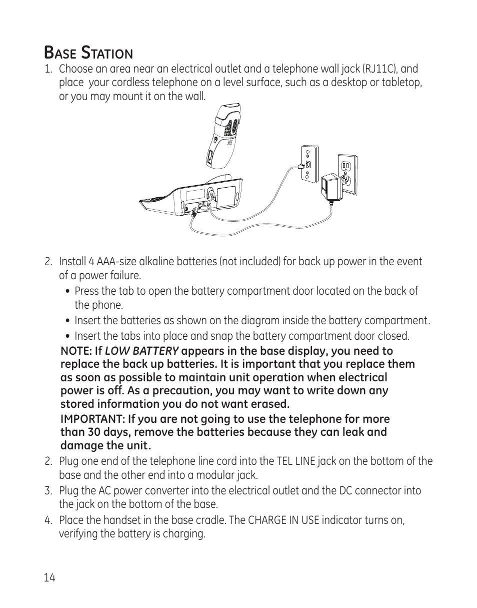 GE DECT6.0 28128 User Manual | Page 14 / 66