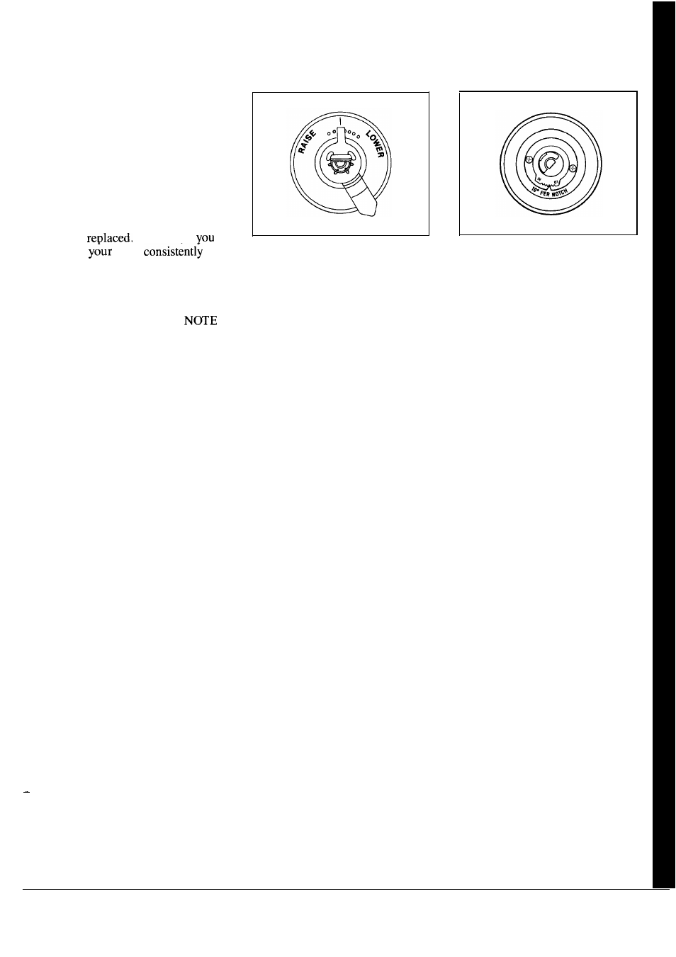 Thermostat adjustment 23, Thermostat adjustment, Adjusting oven thermostat | GE JKP27J User Manual | Page 23 / 28