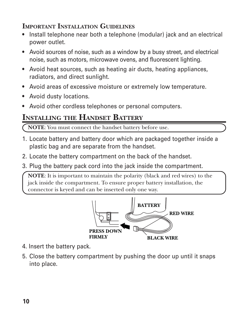 GE 25880 User Manual | Page 10 / 50