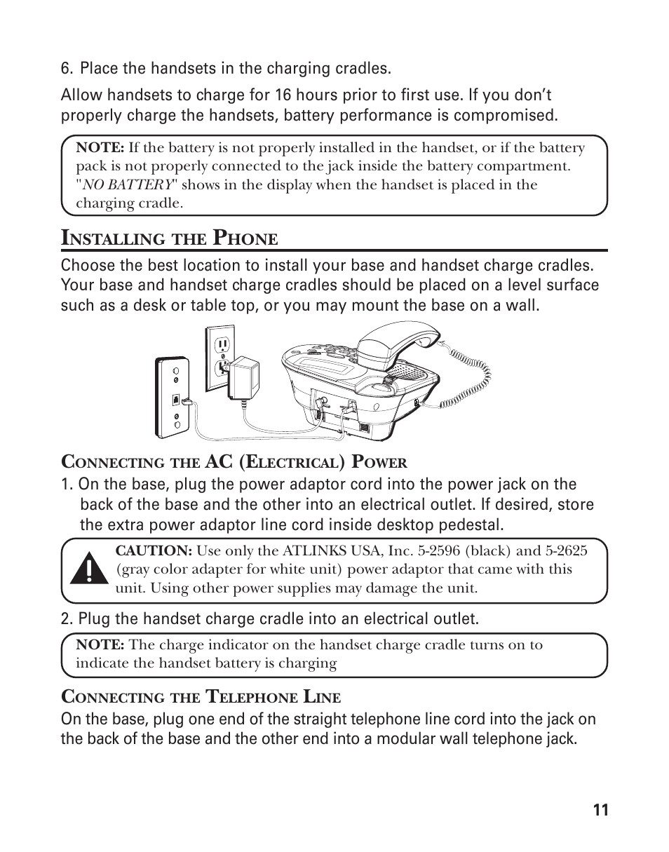 Ac (e | GE 25880 User Manual | Page 11 / 50