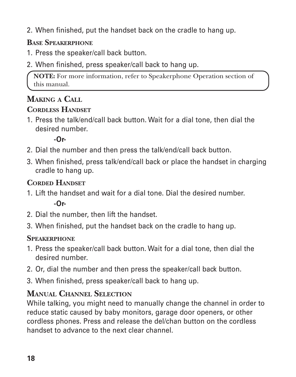GE 25880 User Manual | Page 18 / 50